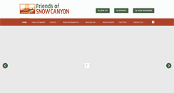 Desktop Screenshot of friendsofsnowcanyon.org